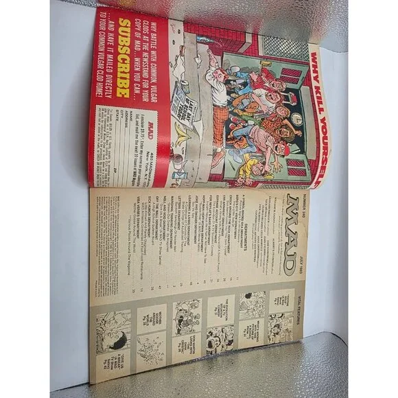 MAD Magazine July 1983 #240 Tootsie Dark Crystal Don Martin EC Pubs - Picture 7 of 15